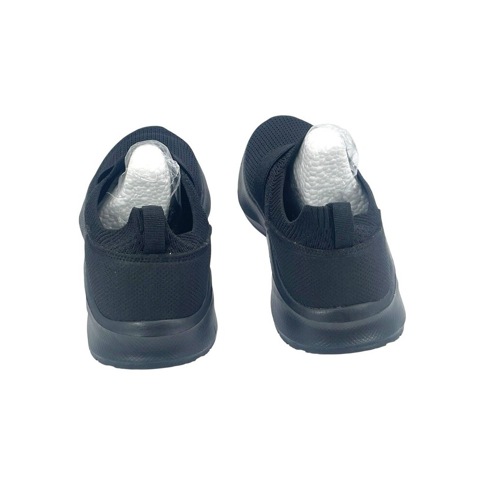 women's Black Mesh Slip-On Casual Shoes Lightweight Comfort Breathable Size 9 - Picture 4 of 6